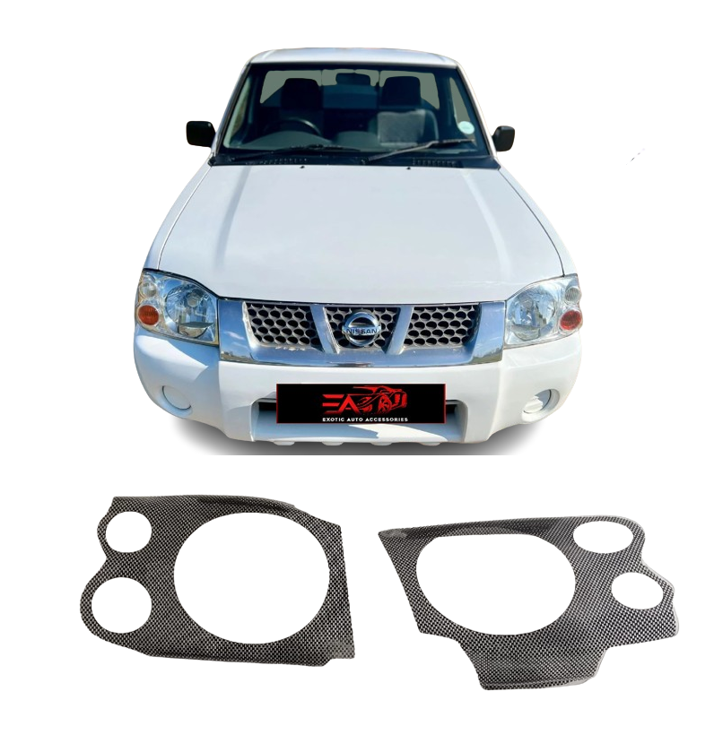 Nissan Hardbody Carbon headlight shields 2003+ Exotic Auto Accessories