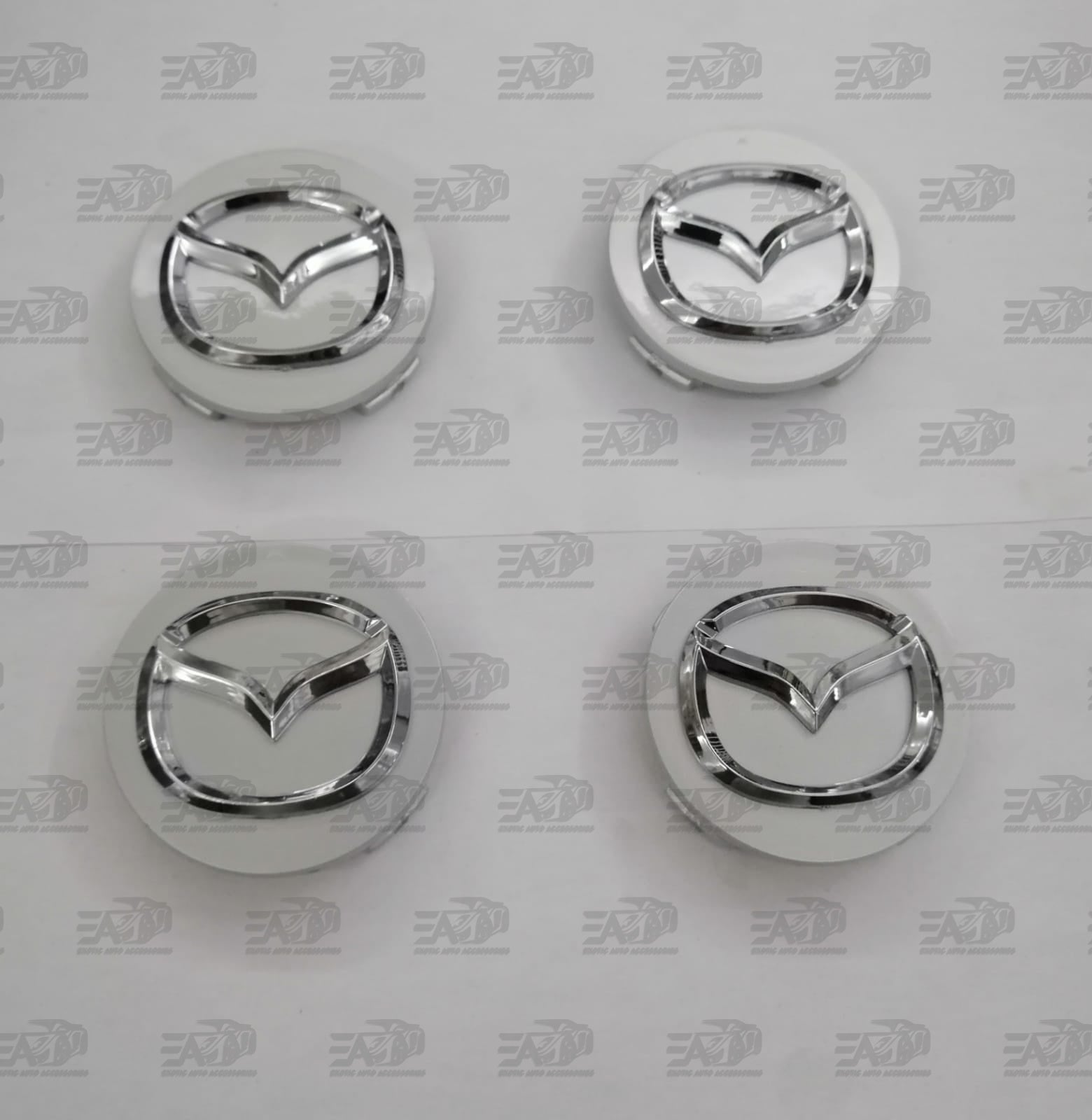 Mazda wheel online center caps