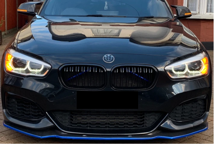 F20 gloss black kidney grill M4 style – Exotic Auto Accessories