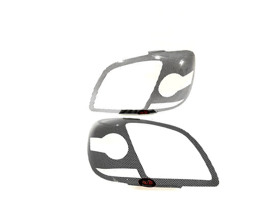 Mazda Drifter BT50 Gloss Black Headlight Shields 08-11