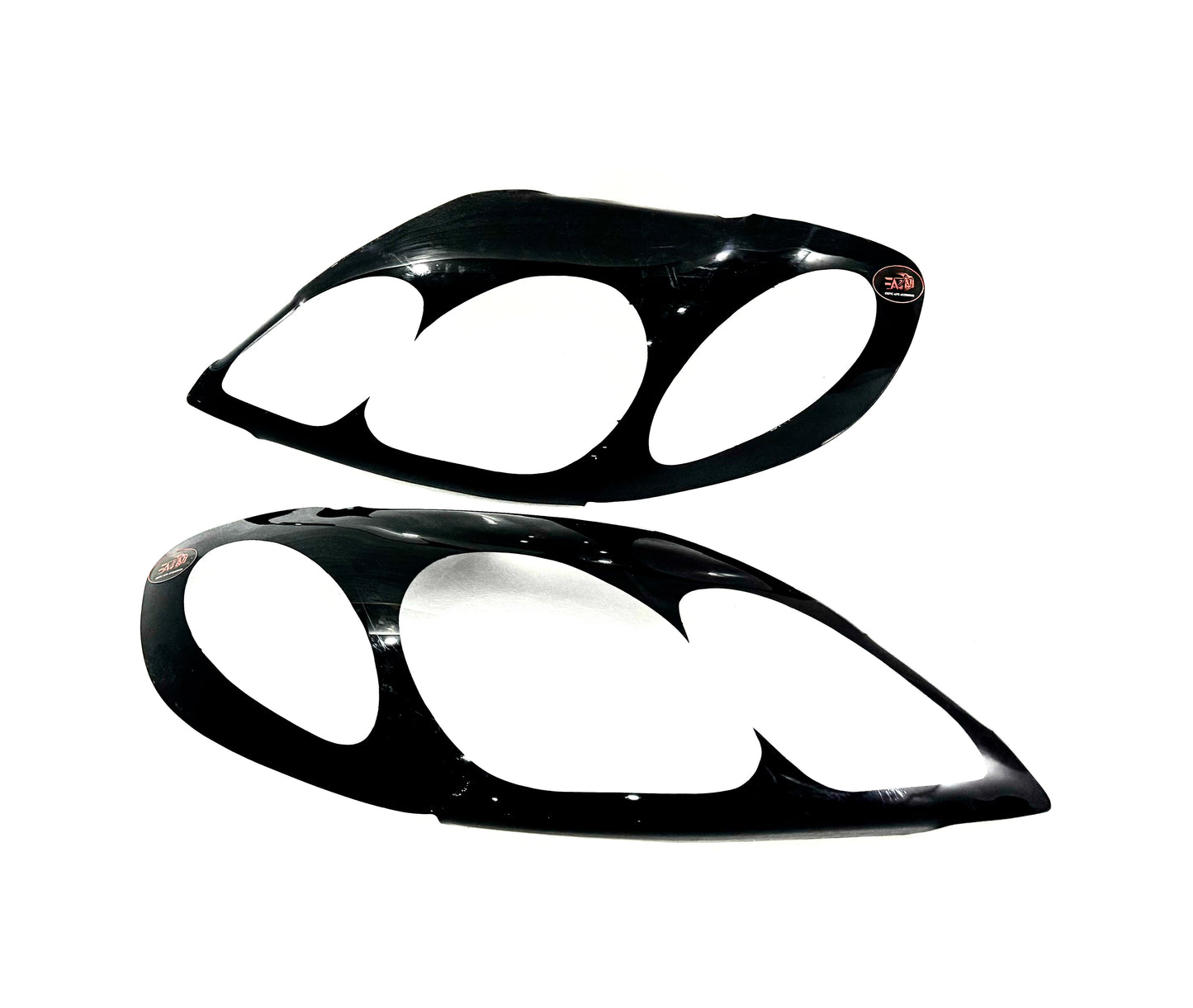 Toyota Corolla Gloss Black Headlight shields 02-06