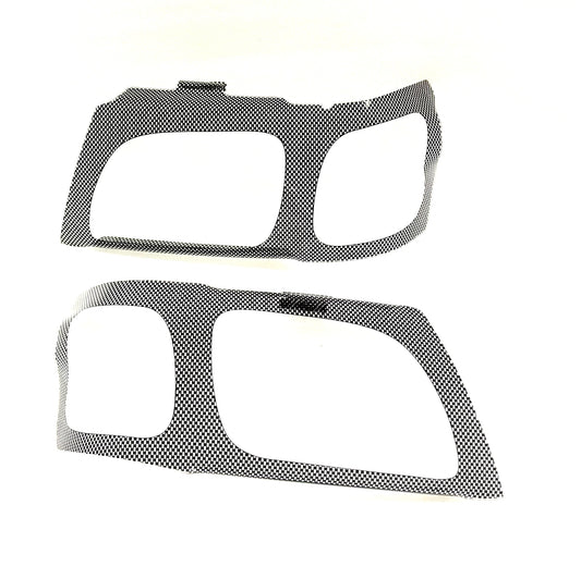 Toyota Hilux Carbon Headlight shields 02-05