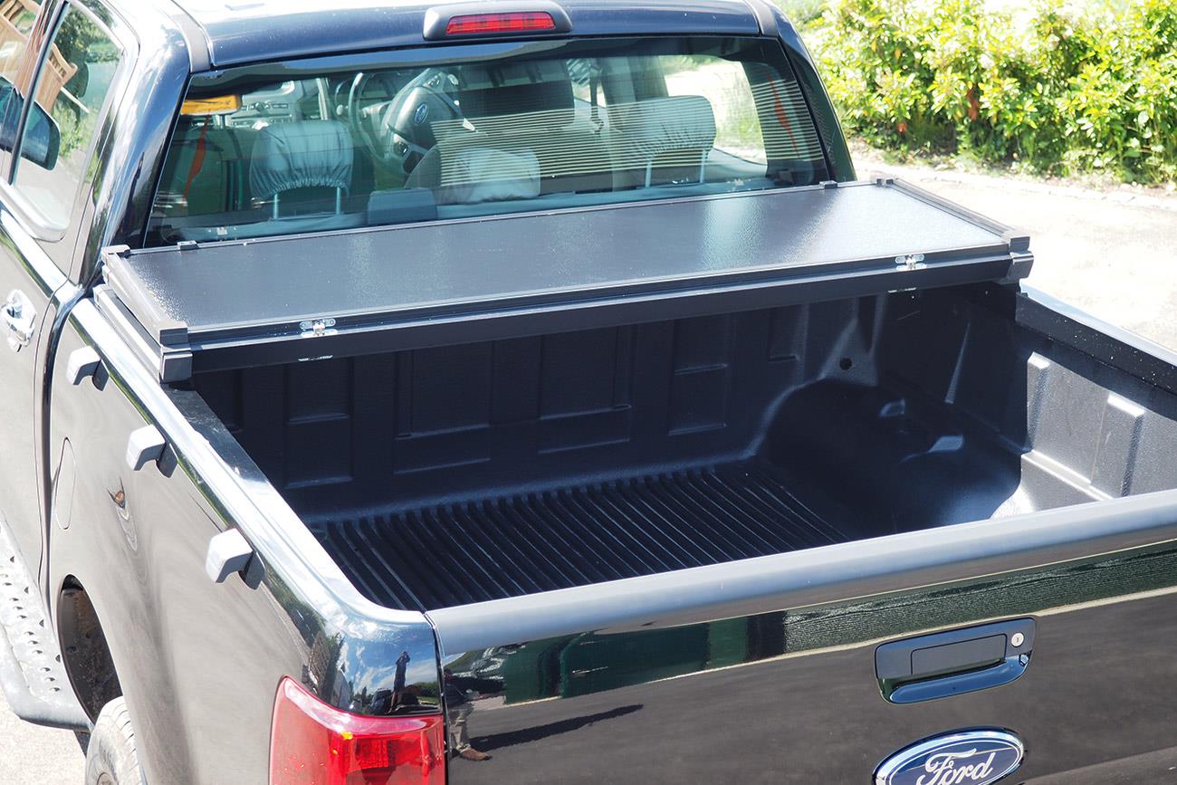 Ford Ranger Tri-Fold Hard Aluminum tonneau Cover T6/T7/T8 12-22