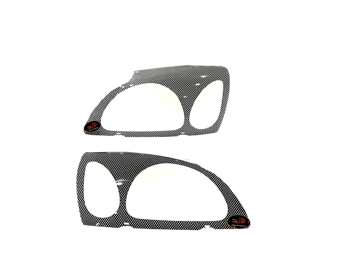 Ford Bantam/Ikon/Fiesta carbon Headlight shields