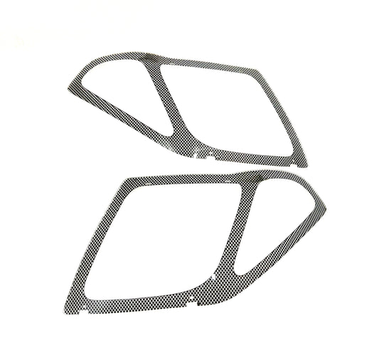 Nissan Navara carbon headlight shields 2005-2014