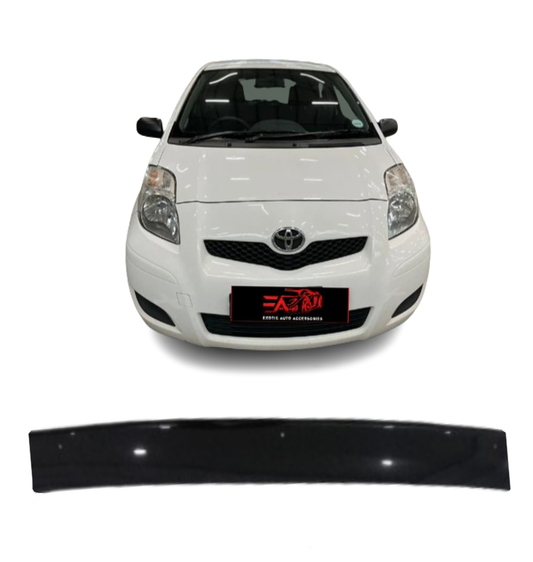 Toyota Yaris Hatch Gloss Black bonnet guard 2006-2011