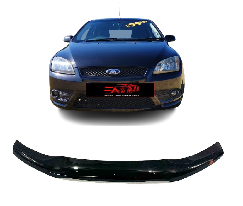 Ford Focus Gloss Black bonnet guard 2005-2008