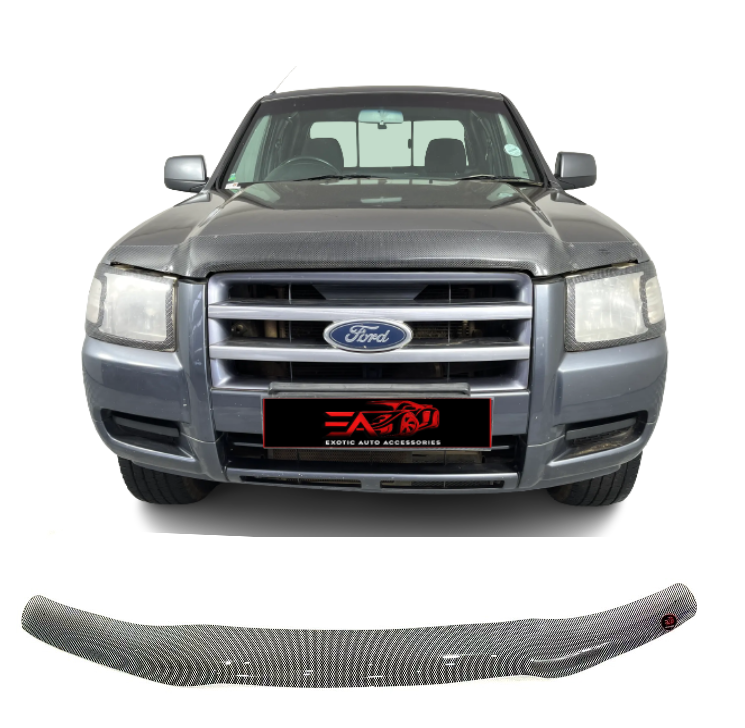 Ford Ranger T5 carbon bonnet guard 2007-2011