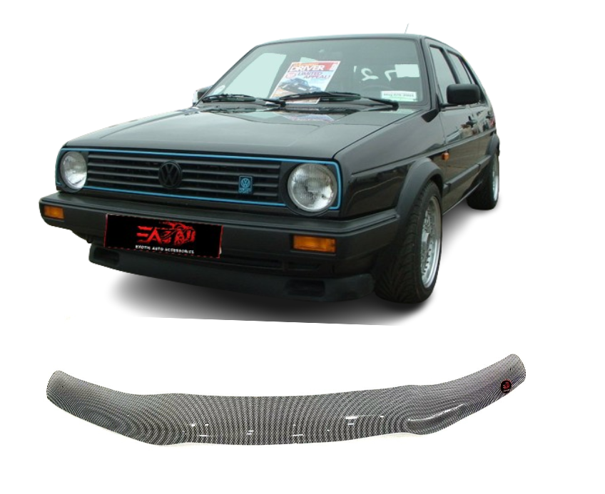 Golf 2 carbon bonnet guard