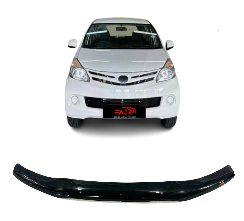 Toyota Avanza Gloss Black bonnet guard 2012-2015