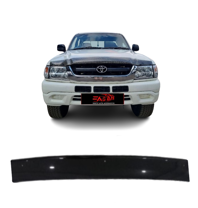 Toyota Hilux Gloss Black bonnet guard 2002-2005