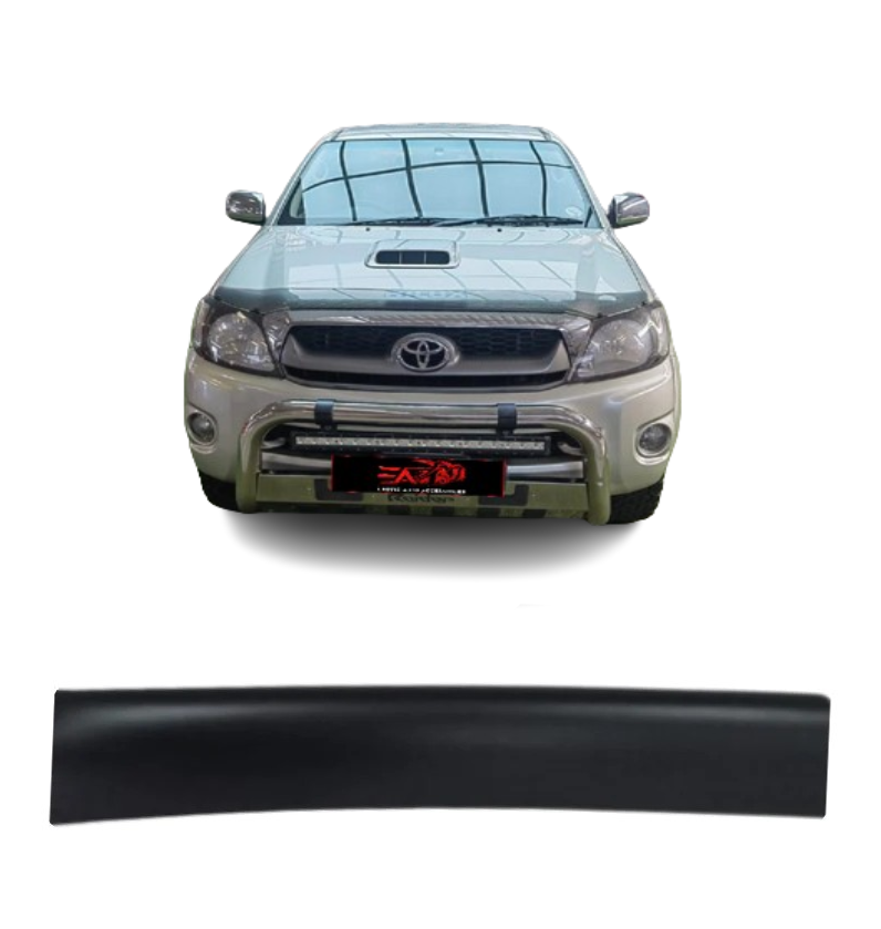 Toyota Hilux Matt Black bonnet guard 2009-2011