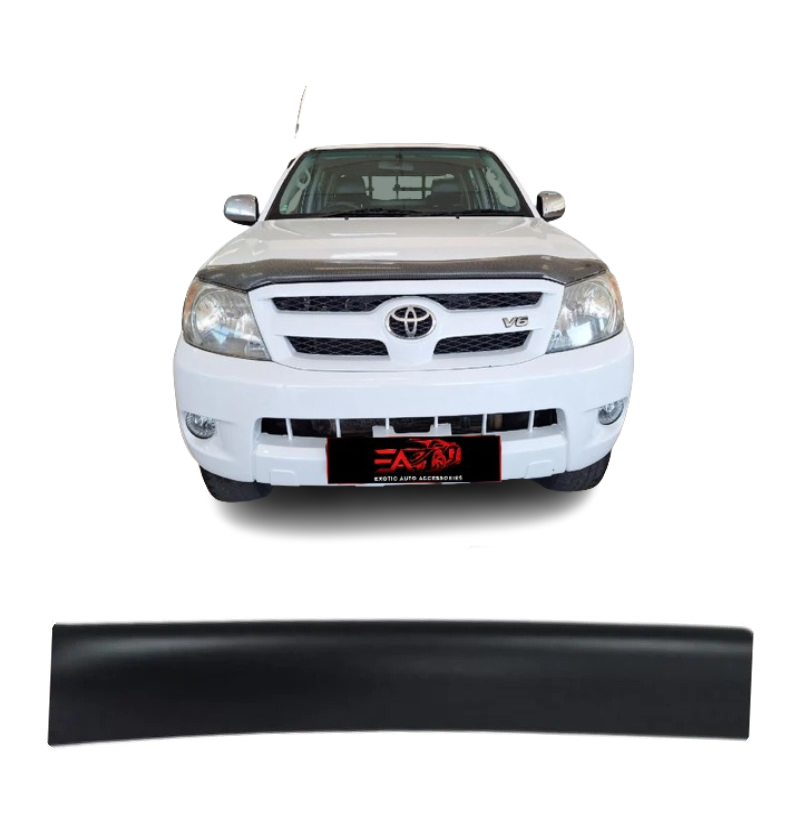 Toyota Hilux Matt Black bonnet guard 2006-2008