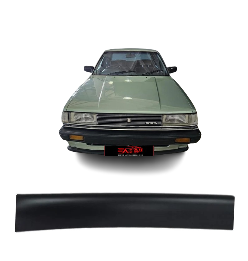 Toyota Cressida Matt Black bonnet guard