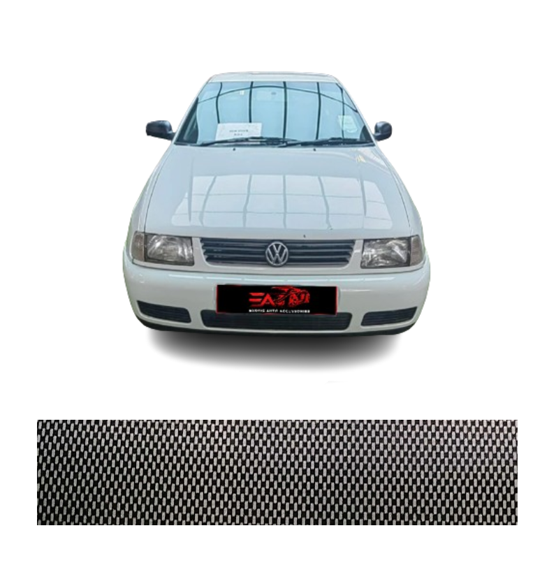 VW Polo carbon bonnet guard 97-02