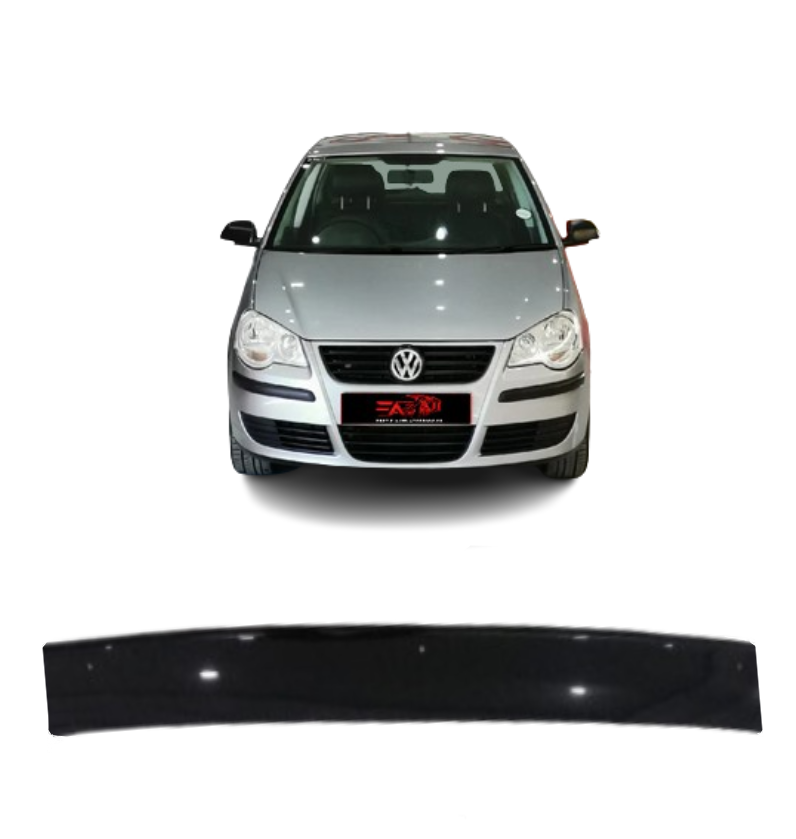 VW Polo Gloss Black bonnet guard 2005-2009