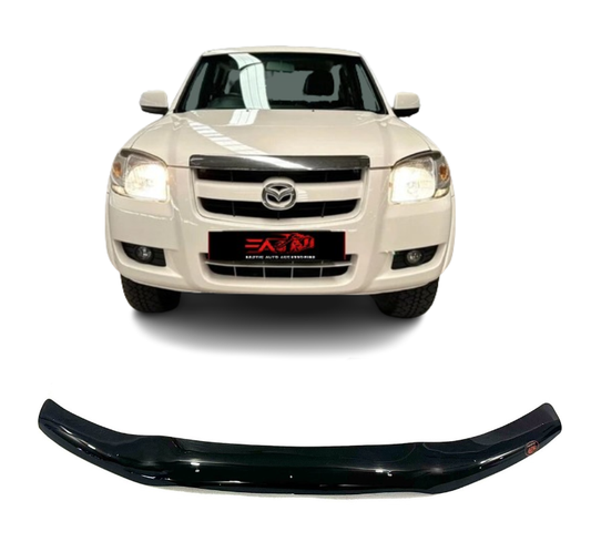 Mazda BT 50 Gloss Black bonnet guard 2007-2011