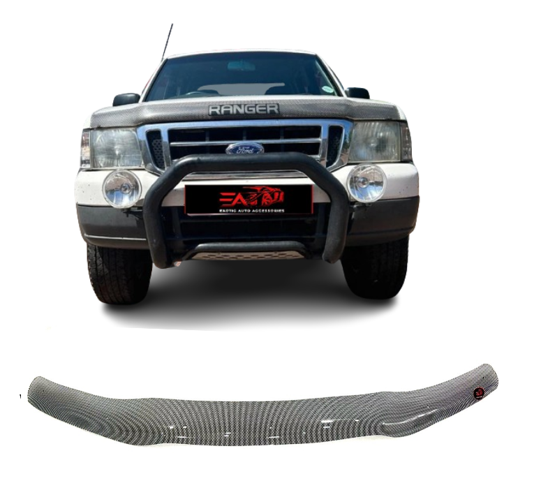 Ford Ranger T4 carbon bonnet guard 2002-2006