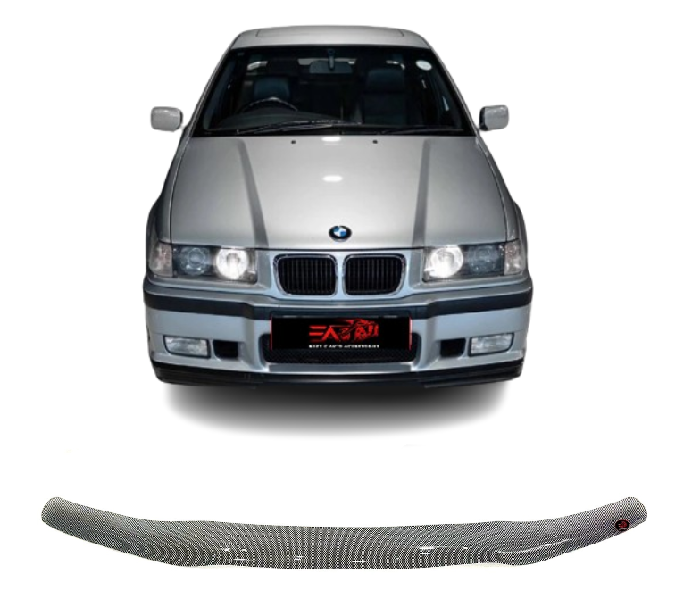 BMW E36 carbon bonnet guard