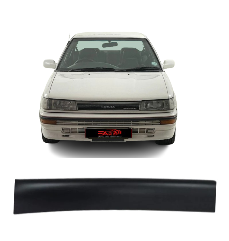 Toyota Corolla/Conquest Matt Black bonnet guard 88-94