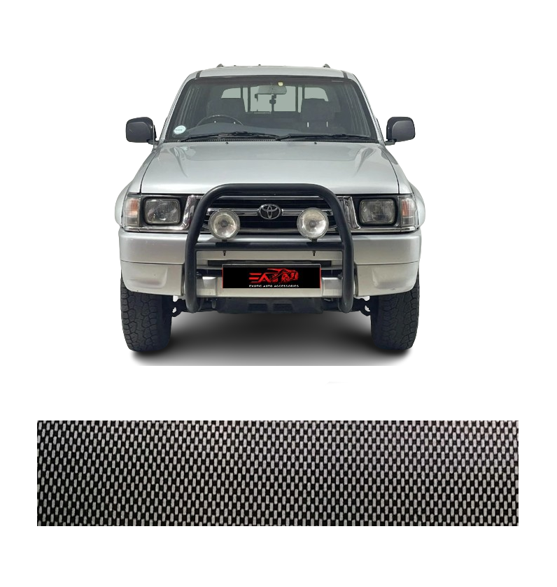 Toyota Hilux carbon bonnet guard 1998-2002