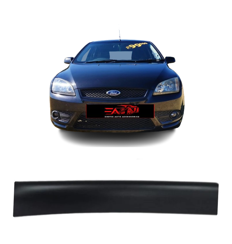 Ford Focus Matt Black bonnet guard 2005-2008