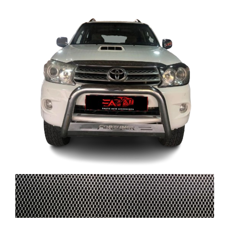 Toyota Fortuner carbon bonnet guard 2009-2011