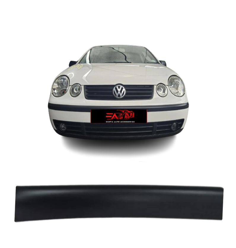 VW Polo Matt Black bonnet guard 2003-2005