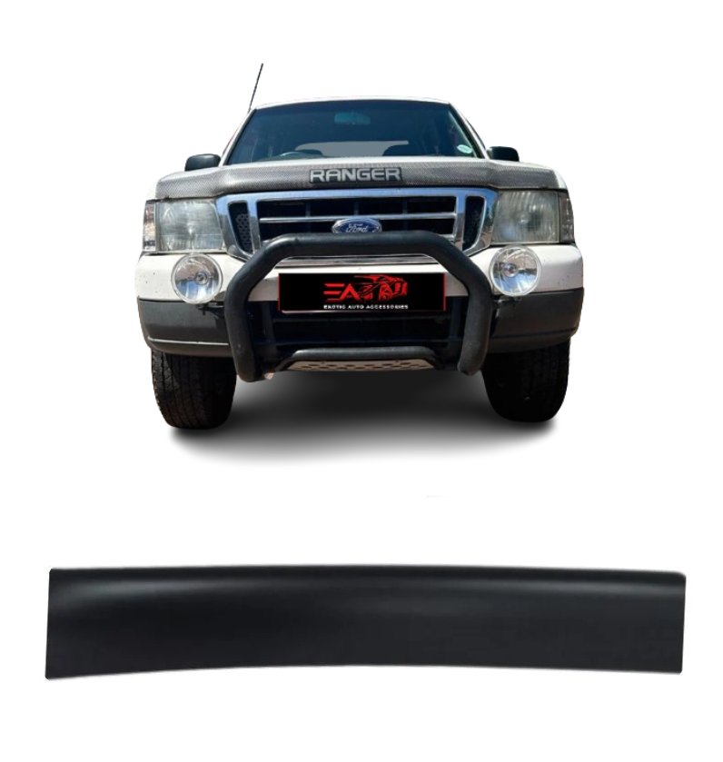 Ford Ranger T4 Matt Black bonnet guard 2002-2006