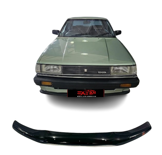 Toyota Cressida Gloss Black bonnet guard