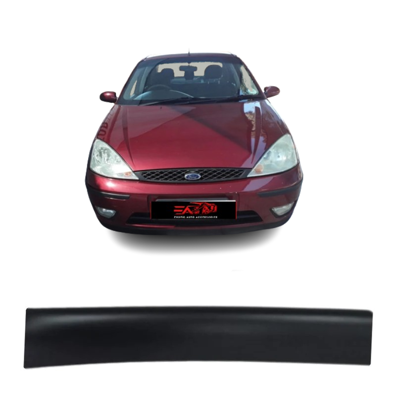 Ford Focus Matt Black bonnet guard up to 2005