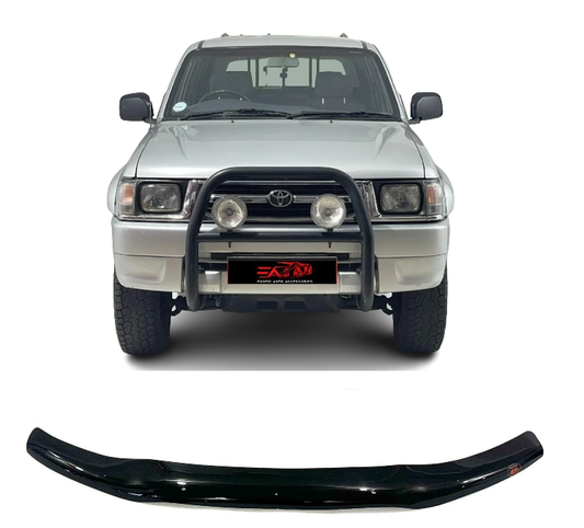 Toyota Hilux Gloss Black bonnet guard 1998-2002