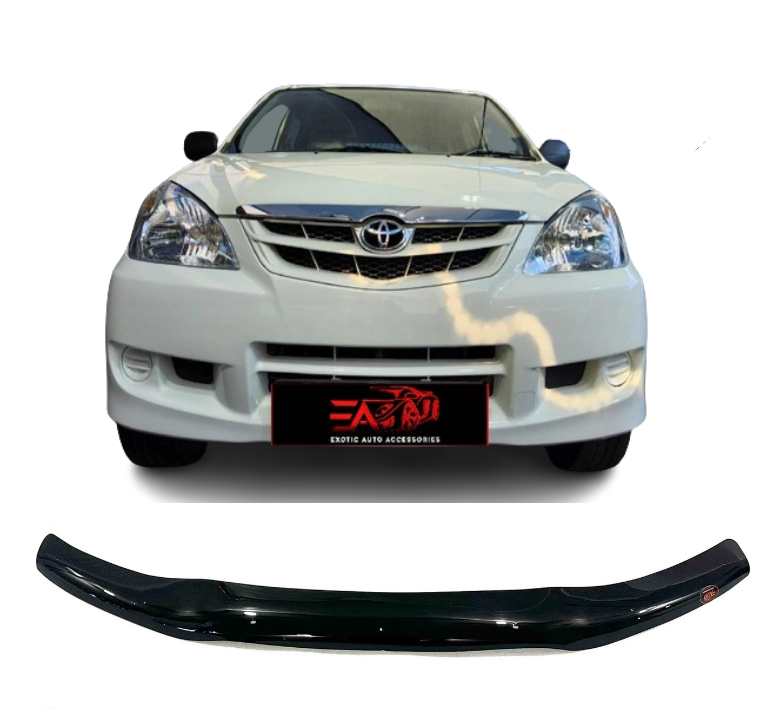 Toyota Avanza Gloss Black bonnet guard 2006-2011