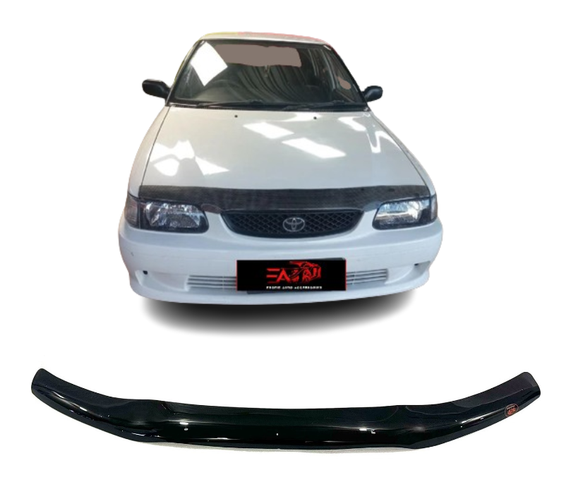 Toyota Tazz Gloss Black bonnet guard 2000+