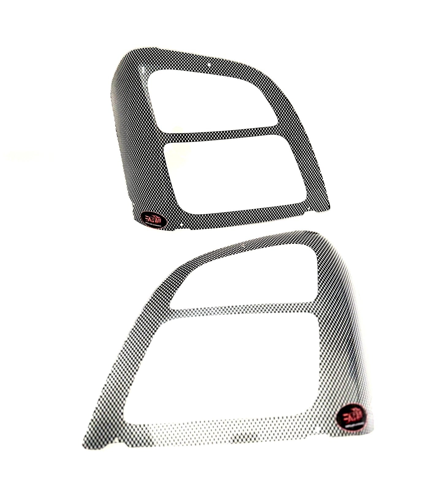 Isuzu 04-07 Carbon Headlight shields