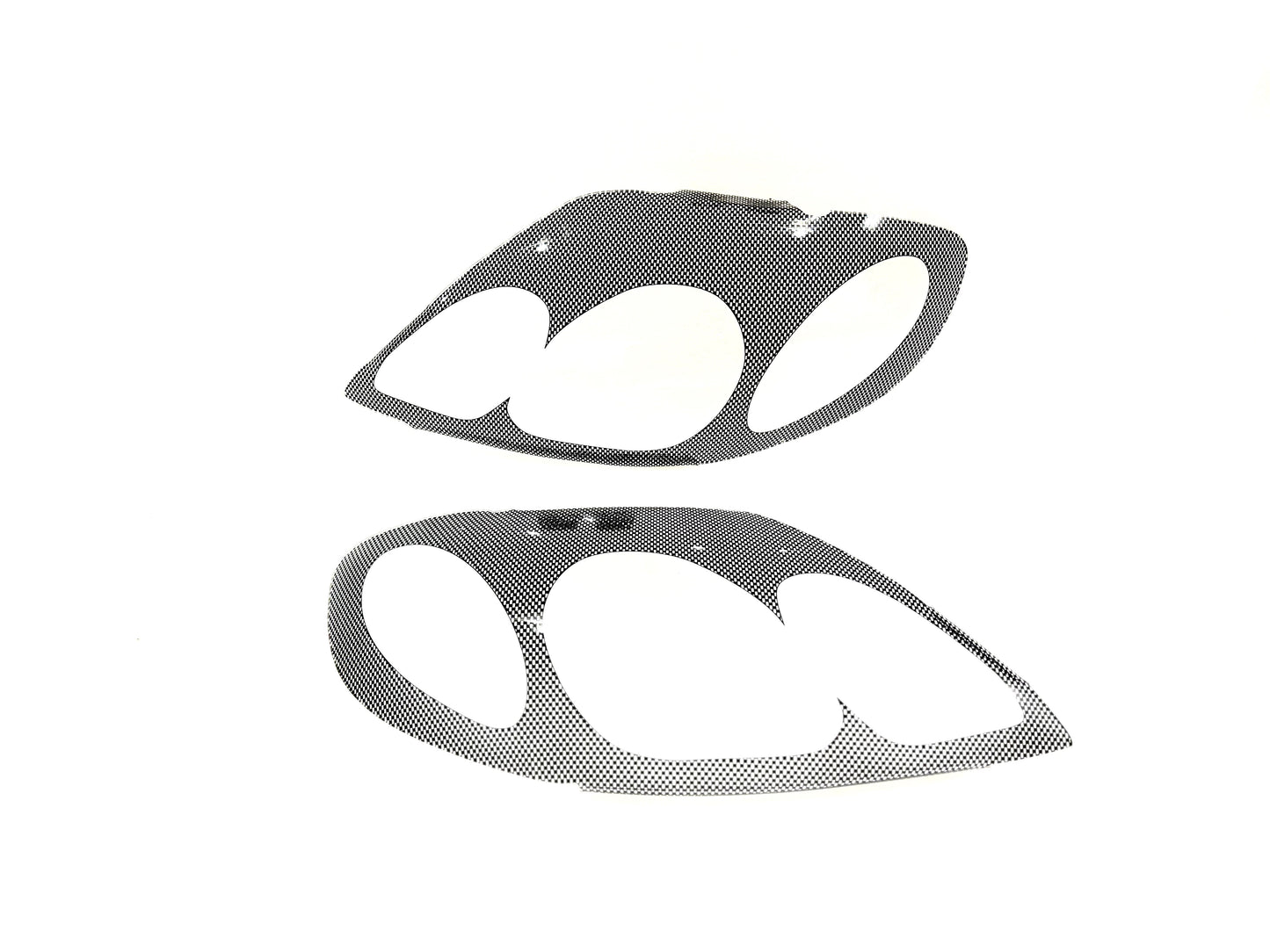 Toyota Corolla carbon Headlight shields  02-06