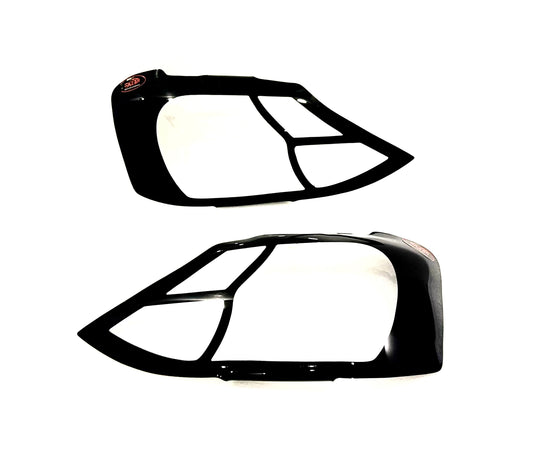 Toyota Etios Gloss Black Headlight shields 12+