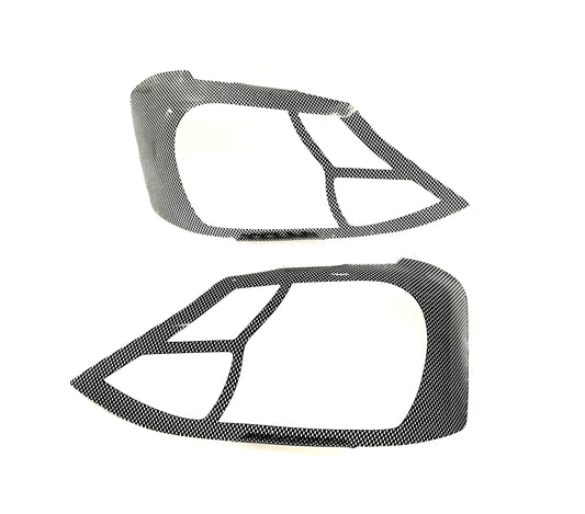 Toyota Etios Carbon Headlight shields 12+