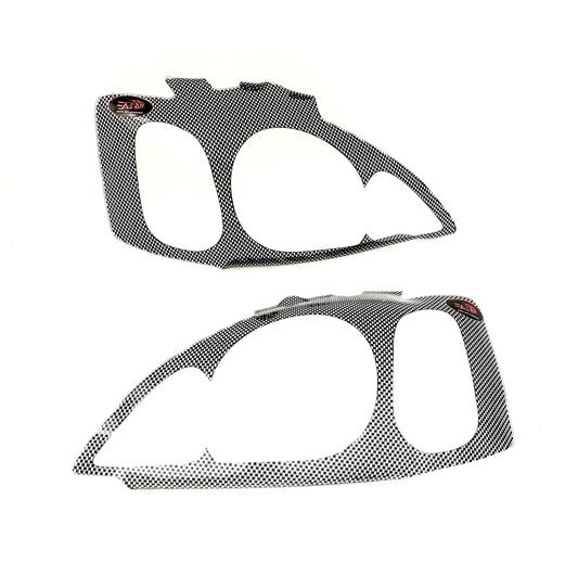 Opel Corsa 02-05 Carbon Headlight Shields