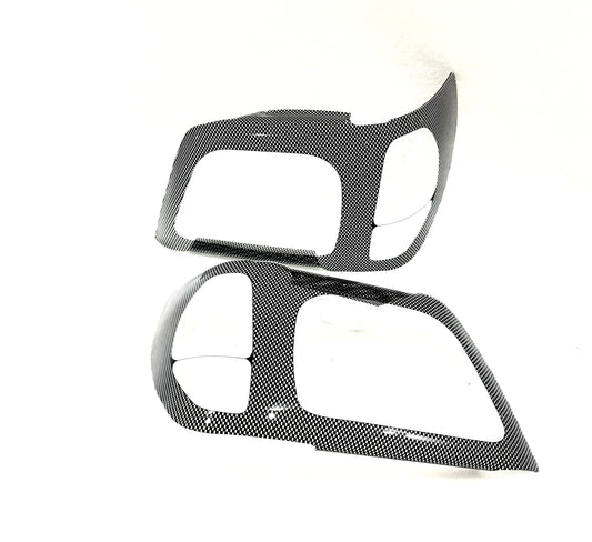 Toyota Prado Carbon Headlight shields 97-02