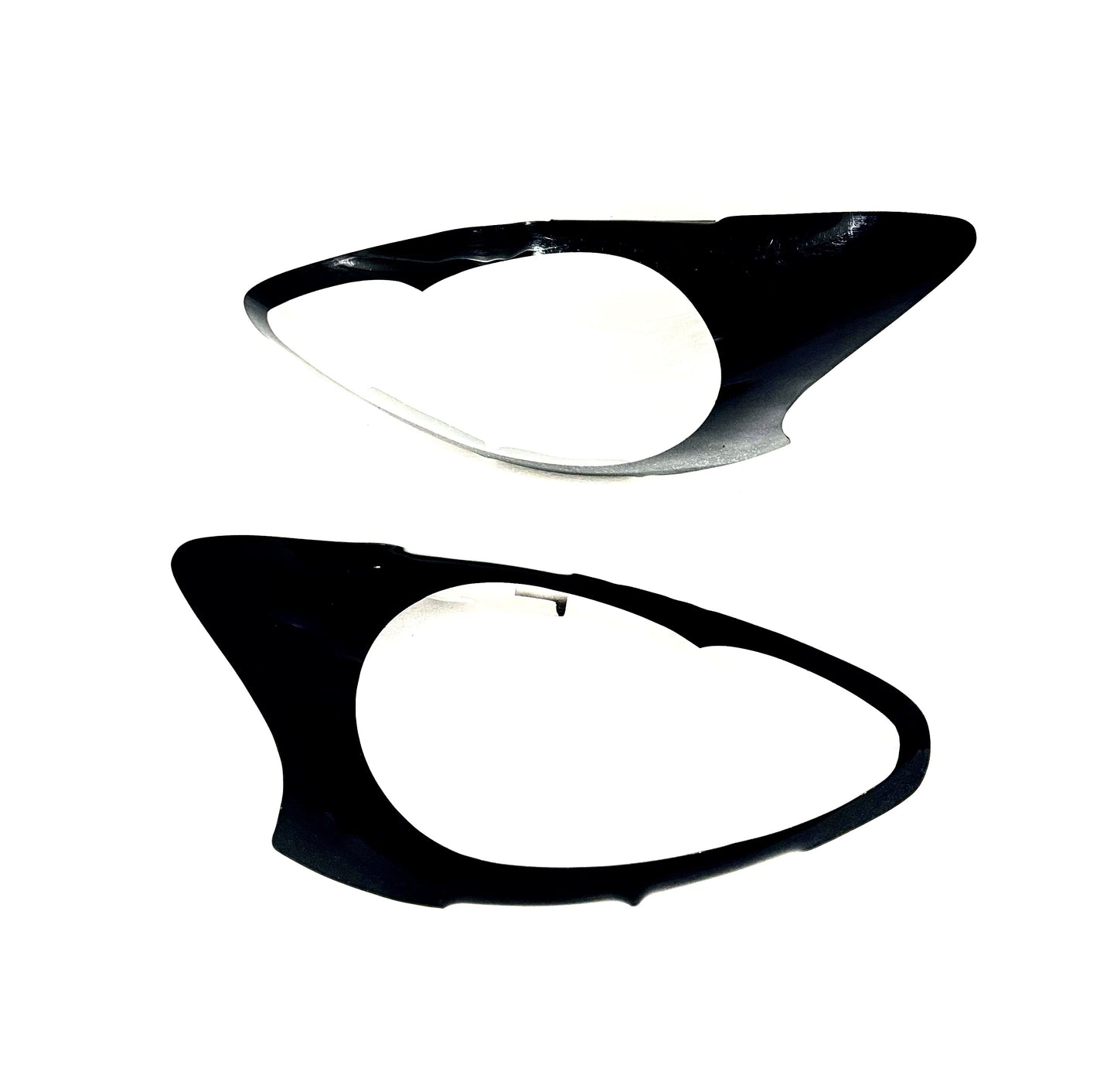 Toyota Aygo Gloss Black Headlight shields 11+