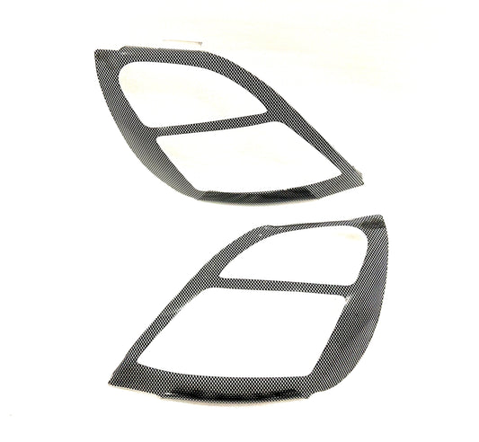 Ford Fiesta Carbon Headlight shields 03-05