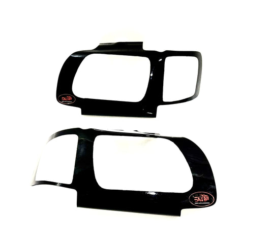 Isuzu 97-04 Gloss Black Headlight shields