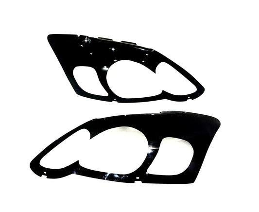 Toyota Runx Gloss Black Headlight shields 04+