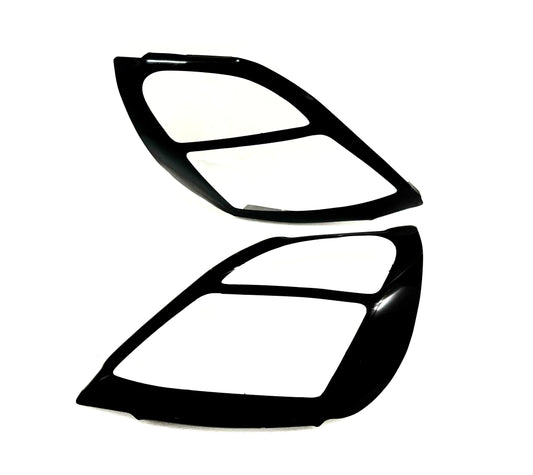 Ford Fiesta Gloss Black Headlight shields 03-05