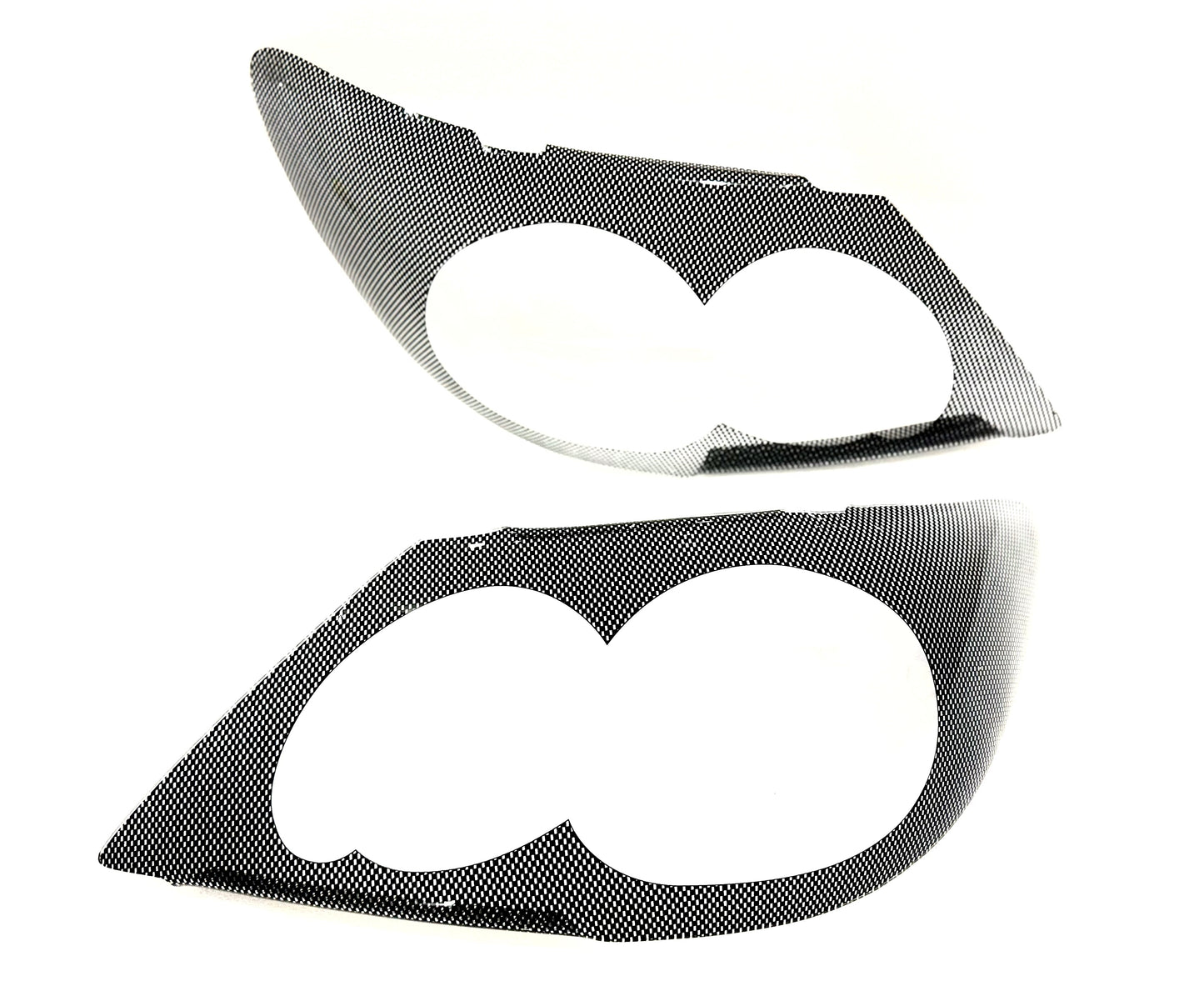 Toyota Fortuner carbon Headlight shields  2005-2009