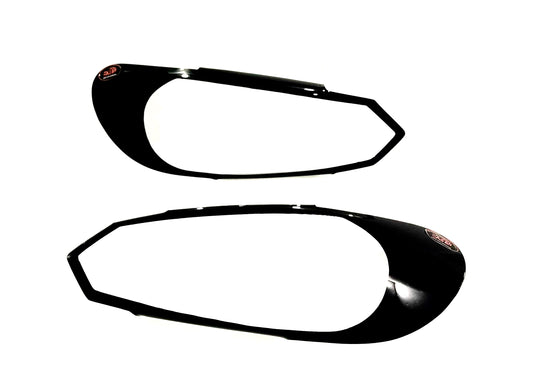 Golf 6 Gloss Black Headlight shields