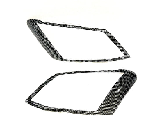 Isuzu carbon headlight shield 2012-2015