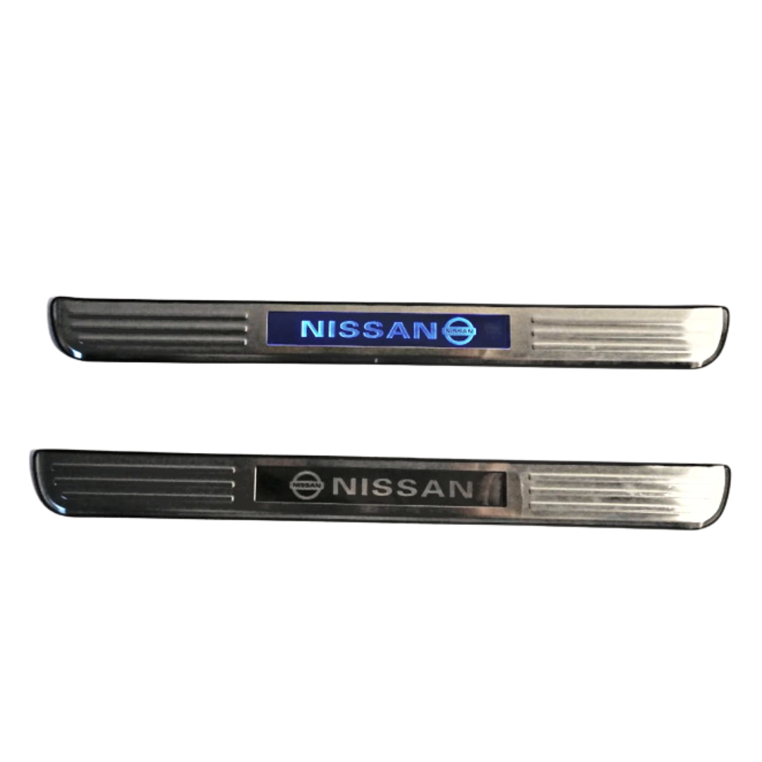 Nissan LED wireless step plate 2pc