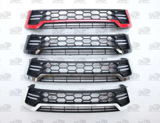 TOYOTA HILUX RED REVO GRILL+LED 2016+